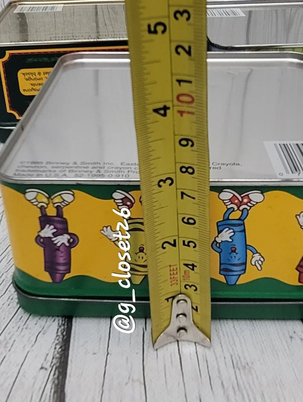 3 Vintage Crayola Boxes, 1993/1995, Limited Edition Crayons Empty Tins